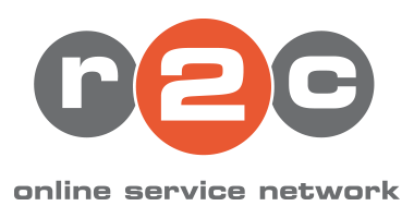 r 2 c Online logo